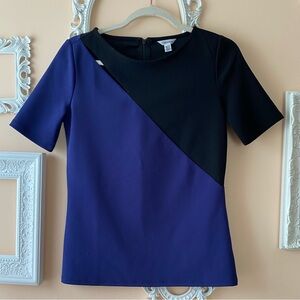 Calvin Klein Top Cobalt/Black Size XS